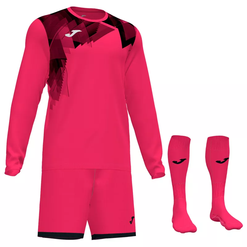 ZAMORA 6 Goalkeeper Set FUCHSIA-BLACK