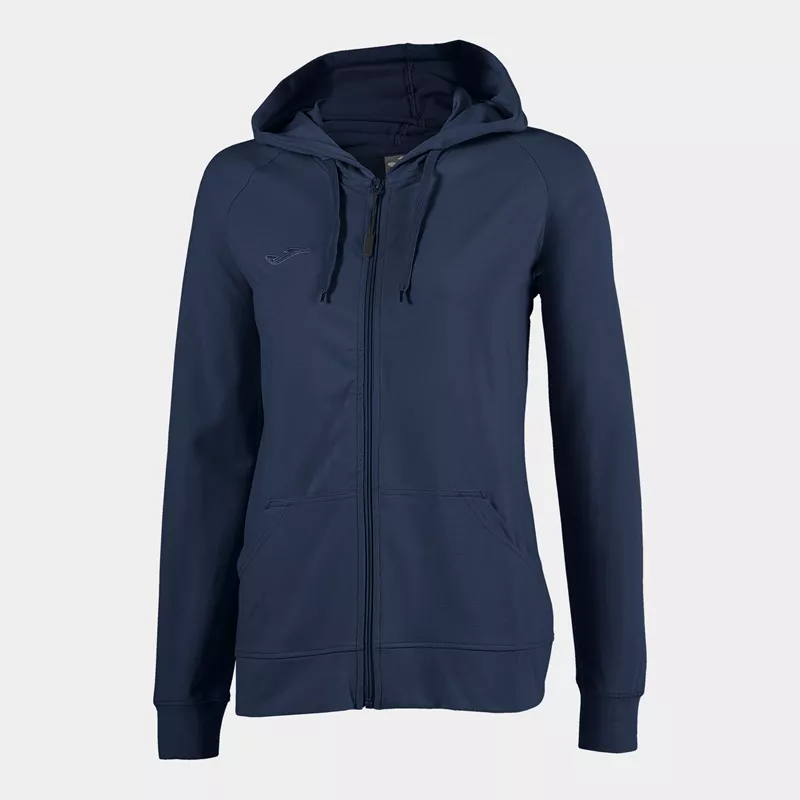 CORINTO Women's Ultra-Light Cotton T/Top w/Hood Dark Navy