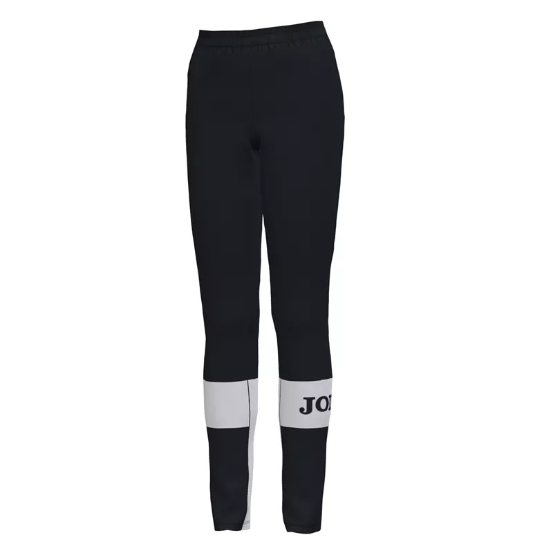 CREW 4 Women's warm Poly-Fleece T/Pants w/pockets - BLACK-WHITE